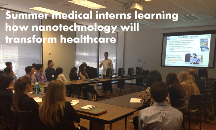 Omni Nano Presents Nanotech to Medical Students at Orange County Children's Hospital