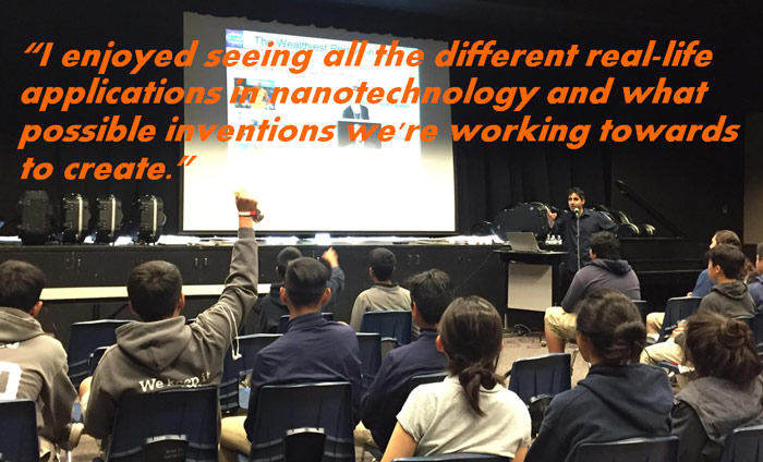 Omni Nano gives Nanotechnology Workshop at the Oxford Academy