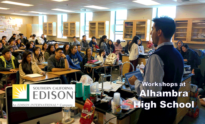 Three years of workshops supported by Edison International