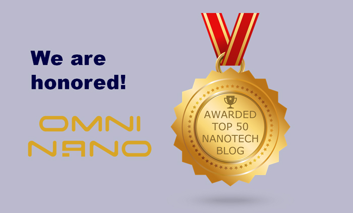 Omni Nano selected among the top 50 nanotechnology blogs on the web!