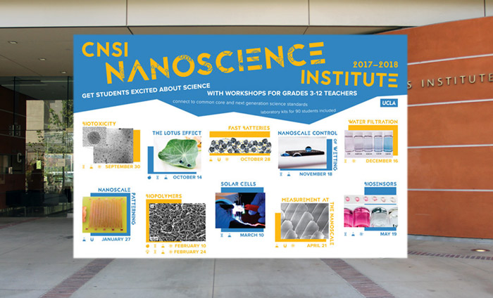 CNSI nanoscience workshops - 2017-18 flyer