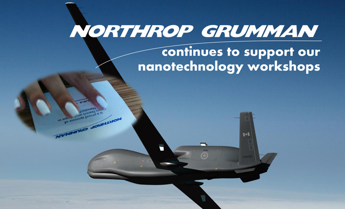 Northrop Grumman continues to inspiring local students by supporting more nanotechnology workshops.