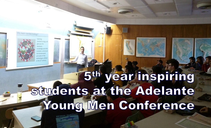 Omni Nano is proud to have attended the Adelante! Young Men (AYM) Conference as a speaker for the fifth consecutive year